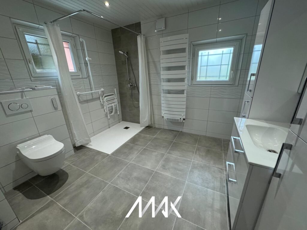 Salle de bain à Sochaux : SASU Max, votre expert en rénovation sur mesure