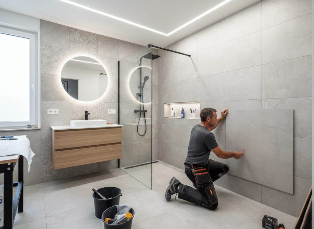 Salle de bain à Seloncourt : votre artisan local pour une rénovation sur mesure et durable